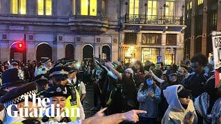 Police injured and 40 people arrested at pro-Palestine protest in London