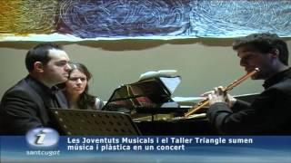 Les Joventuts Musicals i el Taller Triangle sumen música i plàstica en un concert