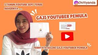 GAJI PERTAMA YOUTUBER PEMULA || Berapa sih gaji youtuber pemula 2024?