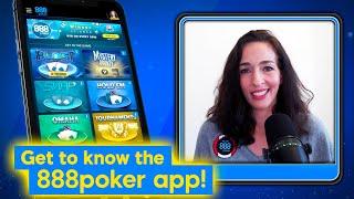 Explore The 888poker Mobile App!