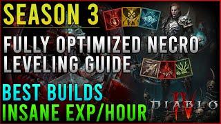 Diablo 4 Season 3 Optimized Necromancer Leveling and Build Guide - Surge Minions & Bone Spear