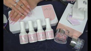 DIY!! KIARA SKY GELLY TIPS KIT: LONG COFFIN