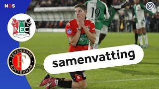 DIT is een hele DURE fout | NEC - Feyenoord | samenvatting eredivisie