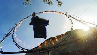 GoPro: Wingsuit Flight Through Ring of Fire with Uli Emanuele