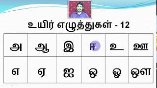 #1. Tamil Alphabets - SAKTHI INFOTECH