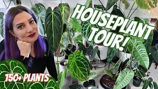 Houseplant Tour 2024  150+ Rare and Common Plants!