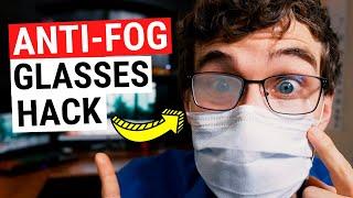 How To Keep Glasses From FOGGING While Wearing A Face Mask