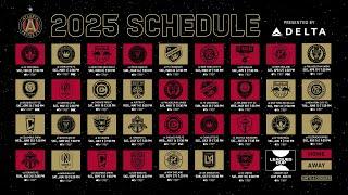 THE BEAUTIFUL GAME BELONGS TO ATLANTA | Atlanta United 2025 MLS Schedule Release, presented by Delta