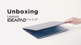 Unboxing the new Lenovo IdeaPad Pro 5i 16" (2023)