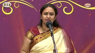 Vocal Concert by Kalpalathika Ravishankar - Mudhra’s NAVARATHRI VAIBHAVAM – Day 3