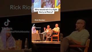 rick riordan roasting harry potter #pjo #percyjackson #booktok #rickriordan