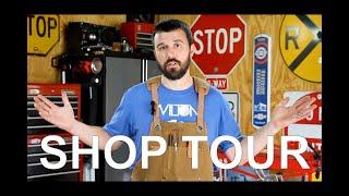 My Home Garage Metal Fabrication Shop Tour