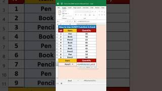 SUMIF Formula in excel | advanced excel tutorial #excel #exceltips #exceltutorial