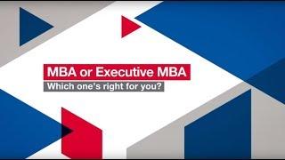 MBA or Executive MBA - Which one's right for you? | London Business School