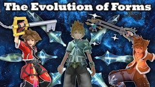 The Evolution of Forms in Kingdom Hearts