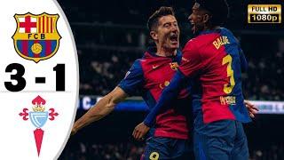 Barcelona vs Celta Vigo 3-1 • Barcelona Highlights & All Goals 2024 • Hasil Bola Tadi Malam Terbaru