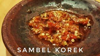 Resep SAMBEL KOREK warung Bebek H Slamet