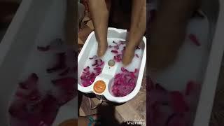 SPA PEDICURE #SHEETAL beauty parlour kinnigoli 9845919857