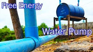 How to make Free Energy Water Pump- Auto Water Pump Without Electricity | Learn for Idea