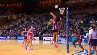 Tippett's signature netball lay-up