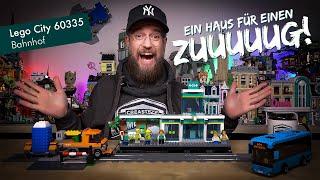 UNFASSBAR!!  Ein Set für ZÜGE!!  LEGO® City 60335 Bahnhof