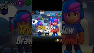 Trying This New Brawl Stars Trend  #brawlstars #shorts