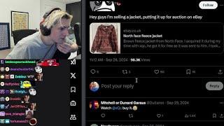 xQc Shocked by His Ex Auctioning His Clothes