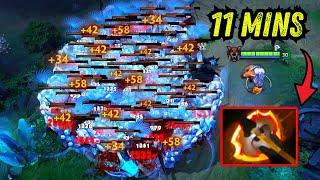 Insane 11Mins Battle Fury Ursa 31Kills One Shot Swift Blink + Abyssal Blade Builds Dota 2