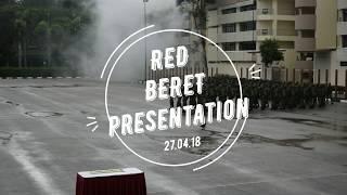 Red Beret Presentation | 27 April 18