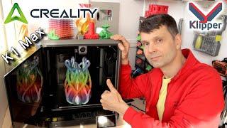  Creality K1 Max Скорость его второе имя! Мой новый 3D принтер просто жесть #3dprint Игорь Белецкий