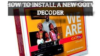 How to install a New Gotv Decoder (Part 1)