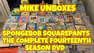 Mike Unboxes: SpongeBob SquarePants The Complete Fourteenth Season DVD