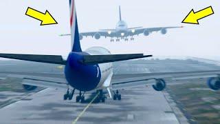 Planes On Same Runway Crashes With Each Other In GTA 5 (Airport Crash Scene)