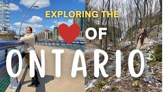 Exploring The Waterfall Capital of THE WORLD Hamilton + HIDDEN GEMS in Ontario, Canada