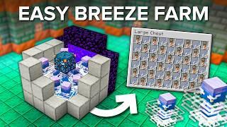 Minecraft EASY Breeze Farm - Get Trial Keys and Breeze Rods - 1.21+