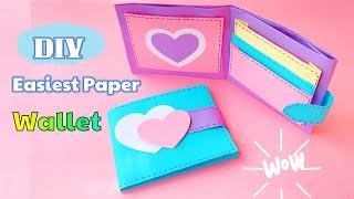 How to make paper wallet | Easy Paper Wallet Tutorial | #Paper_Craft #Wallet