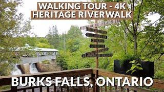 Burk's Falls Heritage Riverwalk: Tranquil Walking Tour Along Scenic Ontario Beauty