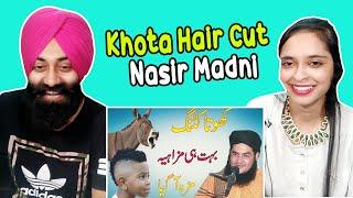 Indian Reaction on Khota cutting by Molana Nasir Madni | PunjabiReel TV