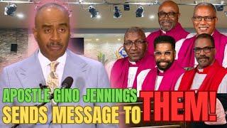 APOSTLE GINO JENNINGS SENDS MESSAGE TO THE CHURCH OF GOD IN CHRIST OVERSEER!!#keep #holiness#holy