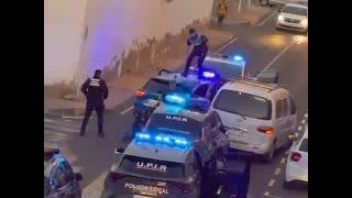 Espectacular persecución policial termina con un detenido en Sardina del Sur