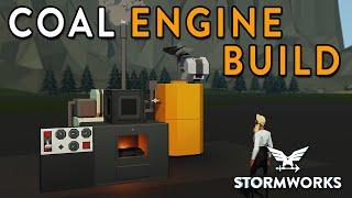 Building a Coal Powered Steam Engine!!!! - Stormworks