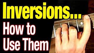 Inverted Guitar Chords - Guitar chord inversions explained