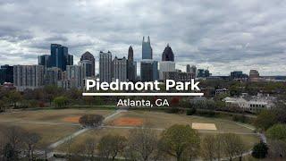 Piedmont Park - Atlanta, GA 4K Drone Video