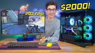 The ULTIMATE $2000 Gaming PC Build 2024! 