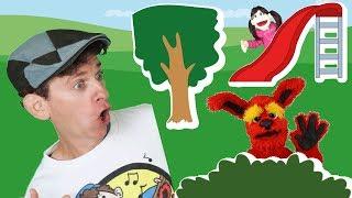 Hide and Seek Song with Matt | Where Are You? | Learn English Kids, Children