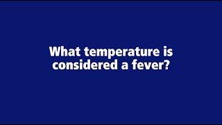 COVID-19 Fever Temperature - Penn State Health Coronavirus, Penn State Health