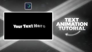 TEXT ANIMATION \ - alight motion tutorial [ Part 1 ]