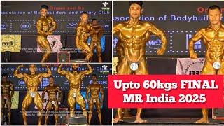 Finals IBBF MR INDIA 2025 - Upto 60kgs |Nitin Mhatre, Aman Singh, Kantha Balakrishna and more