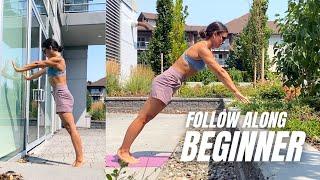 Follow Along 20 Minute Beginner Calisthenics Home Workout