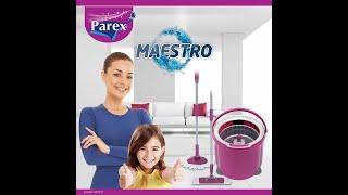 Bộ lau nhà 360 độ cao cấp Parex Maestro - 3in1